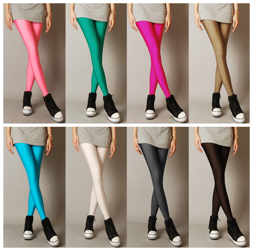 New Look - Legging met fleecevoering in grijs