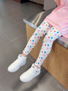 Witte legging met sterren