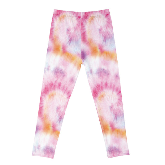 Pastel Gekleurde Tie Dye Legging