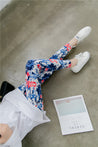 Legging met kleurrijke graffiti  print