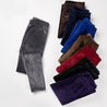 Fluwelen dames legging